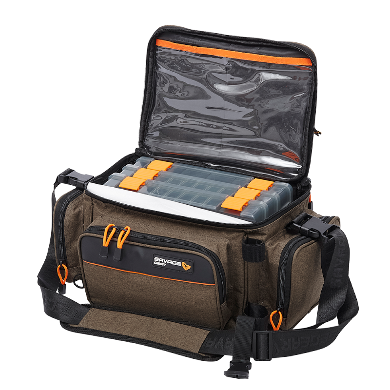 Savage Gear System Box Bag XL Shoulder bag with 3 lure boxes -   webstore