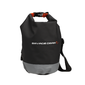 Savage Gear WPMP Boat and Bank Bag L 36 x 23 x 28 cm - Fishing Bag for Spin  Fishing, Artificial Bait Bag, Bait Bag, black/orange