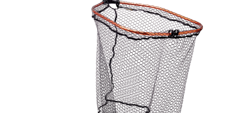 Relaxdays Fishing Landing Net, 4x Set, Telescopic Handle 60-130 cm,  Foldable, Lightweight, Round, Ø 36