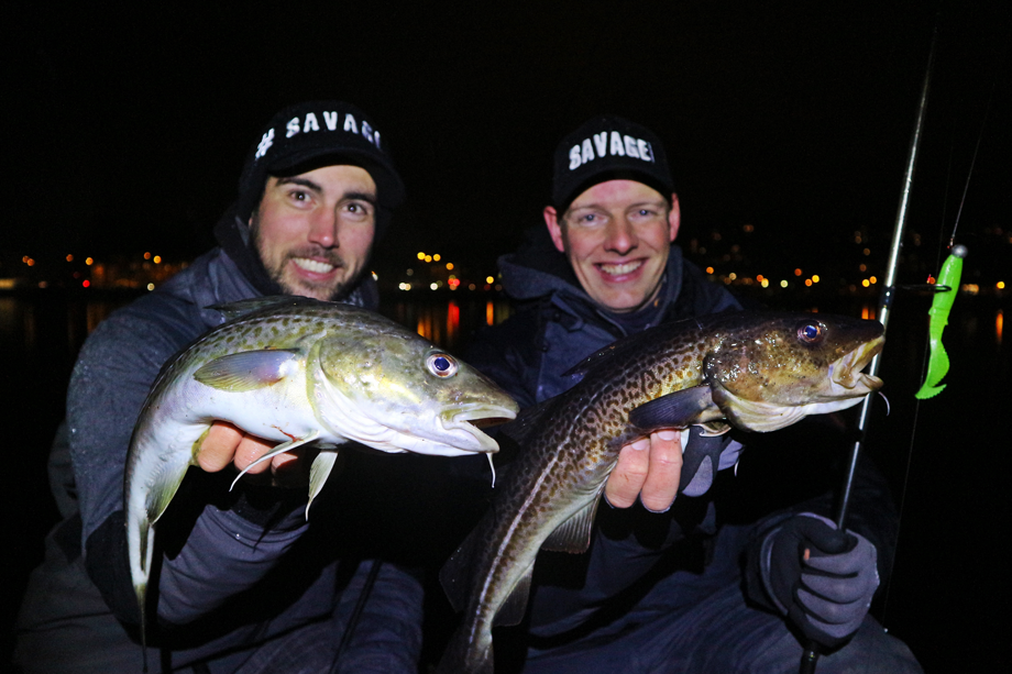COD FISHING WITH BASS LURES IN COPENHAGEN
