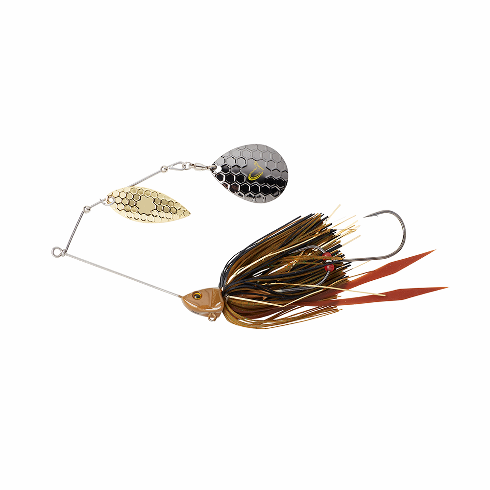 Savage Gear Da'Bush Spinnerbait, Fishing Lure (Yellow Silver Holo Flame,  4-42g), Spinners & Spinnerbaits -  Canada