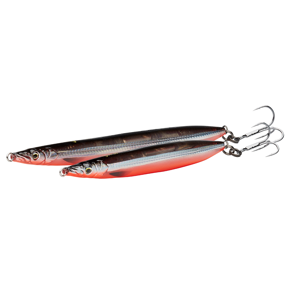 Sandeel Needle Pencil Lure Sinking action 155mm 24g VMC Hook Z Path swim action Anchovy Launce 